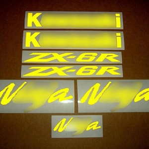 -_-　ラベルセット Zx 10r Decal Kit - Etsy