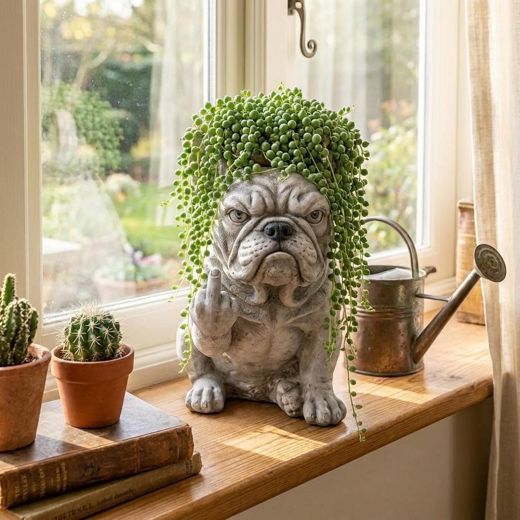 French bulldog succulent pot - Etsy 日本