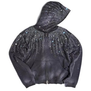 Rhinestone zip up - Etsy 日本