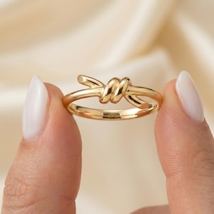 Tiffanys Knot Ring - Etsy