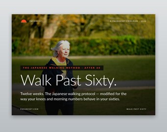 Low Impact Walking Workout PDF · Walking Plan For Over 60 · 12 Week Blood Pressure Tracker · Knee Friendly · Japanese Walking Method