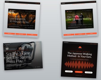 Complete Walking Workout Bundle · Treadmill + Outdoor + 12-Week Workbook + Audio · Interval Walking PDF + MP3 · Japanese Walking