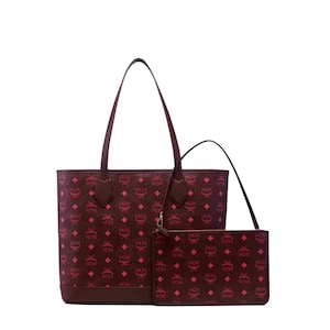 Draagtas met MCM-kaneel Visetos-monogram | West-Duitse schoudertas uit de jaren 90