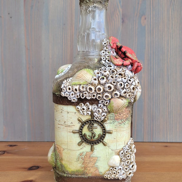 Nautical Bottle - Etsy
