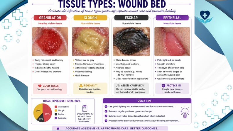 Eschar Examples Pressure Injury Education Slide Deck | Customizable Canva Template ...