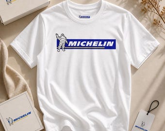 T-shirt à logo Michelin | T-shirt mascotte pneu Bibendum