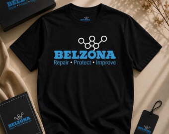 Belzona logo Repair Protect Improve T-shirt | Industrieel coating-T-shirt
