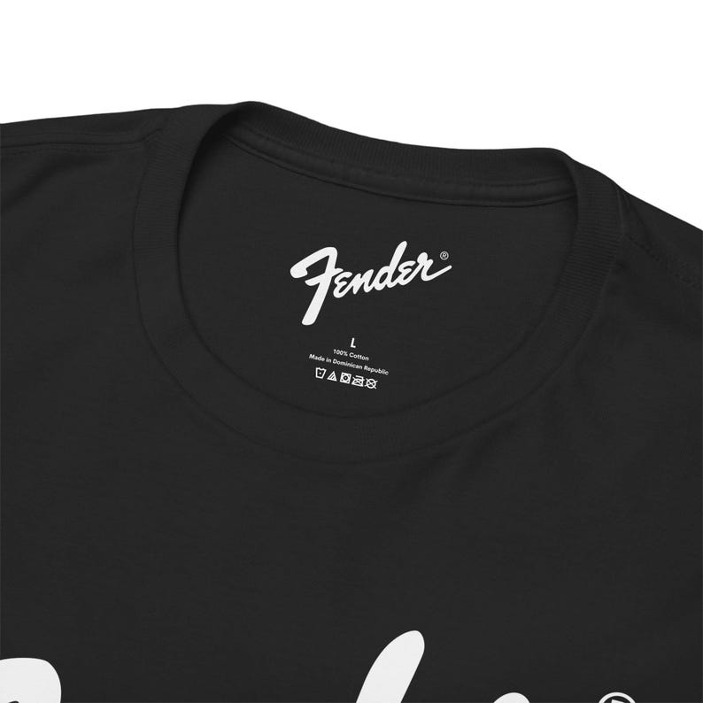 T-shirt avec logo Aile | T-shirt de marque de guitare, chemise de musicien image 3