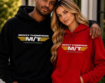 Mickey Thompson M/T Racing-logo hoodie | Motorsporttrui