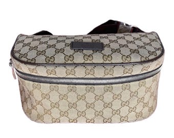 Marsupio/borsa a tracolla Gucci in tela GG