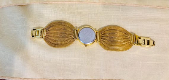 VTG Fashion 2 Cuff Studio Time Bangles & 1 Mesh Karis Ribbon Watches Tested Work View 6