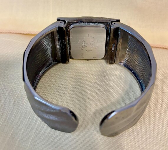 VTG Fashion 2 Cuff Studio Time Bangles & 1 Mesh Karis Ribbon Watches Tested Work View 4