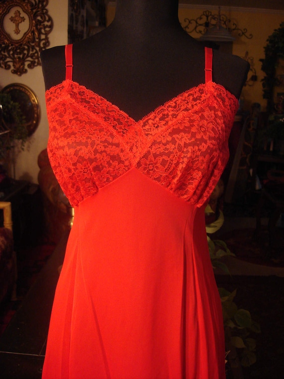 red bustier lingerie slip - Gem