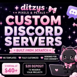 Custom Discord Server Design | Full Setup, Roles, Bots, Permissions