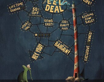 The Eel Deal -  Beau Wylie Limited Edition Art Print