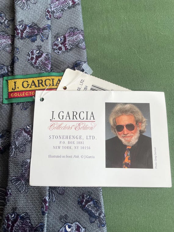 J.Garcia Collectors Edition “Fish” Necktie