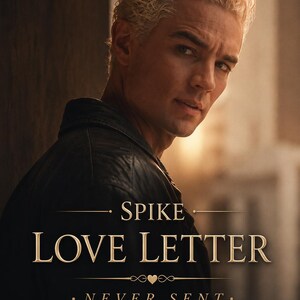 La carta de amor que Spike nunca le envió a Buffy, Carta imprimible en PDF de Buffy la Cazavampiros, Carta de amor de Spike, Regalo para fans (descarga instantánea)