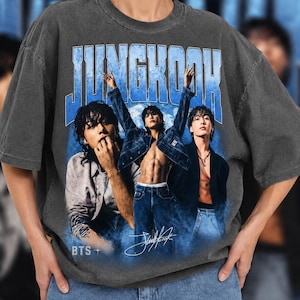 Jungkook Shirt Retro - Etsy