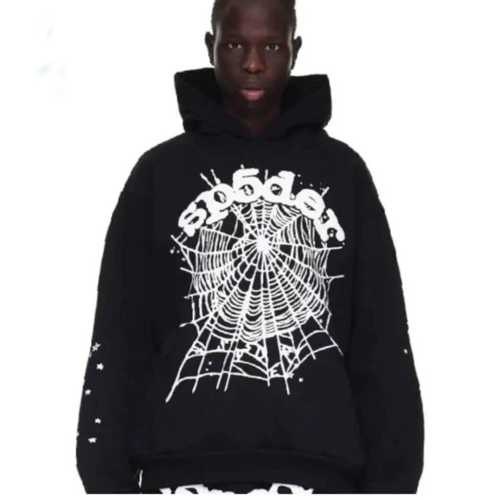Sp5der hoodie black - Etsy 日本