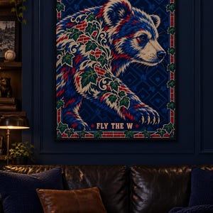Illuminated Chicago Cubs Wall Art, Artistic Lightbox Metal Framed Decor