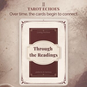 Tarot Archive Journal PDF | Tarot Reading Journal & Digital Grimoire | Tarot Tracker for Recurring Cards, Patterns and Intuitive Readings