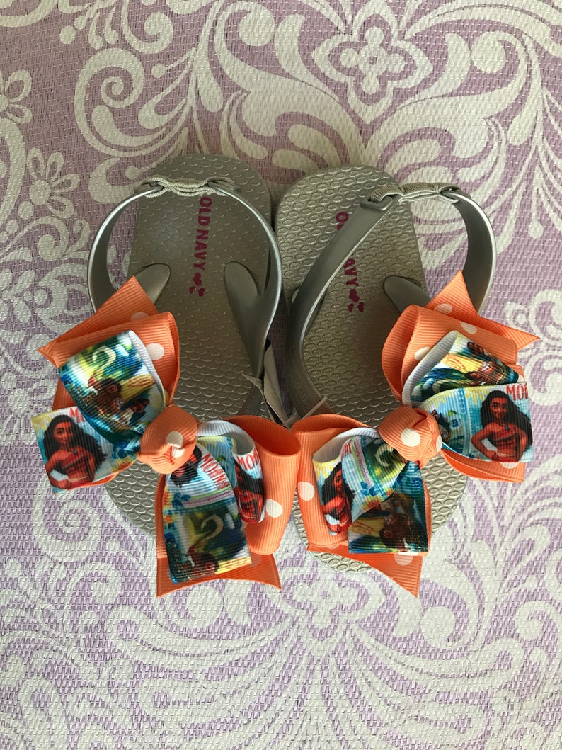 moana flip flops