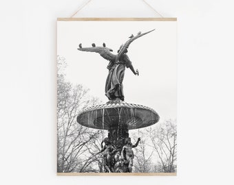 Central Park New York City art - NYC photography - Bethesda fountain photo print
