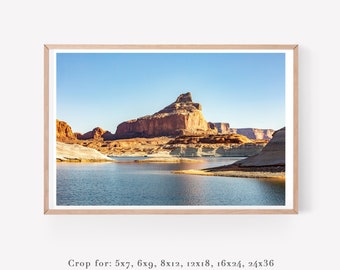 Utah art - Lake Powell - Desert landscape wall art prints - Fine art photography in 12x18 20x30 30x45 + more sizes