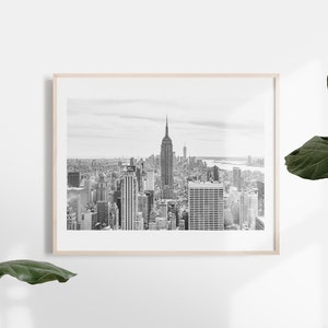 New York City Wall Art - Black and White NYC New York Photography Print ...