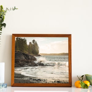 British Columbia photo Tofino Vancouver Island Fathers Day gift Extra large wall art Horizontal ocean seascape photography image 4