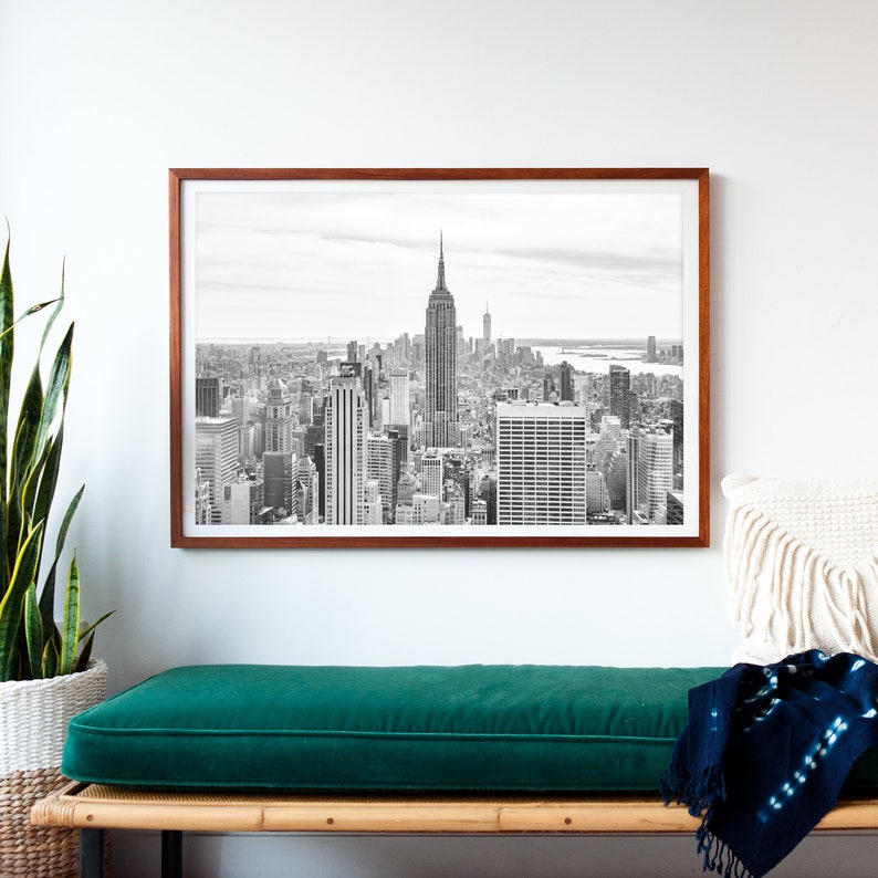 New York City Wall Art - Black and White NYC New York Photography Print ...
