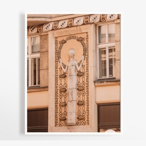 Prague art nouveau building - New town Prague architecture - Czech Republic 8x12 wall art + more sizes