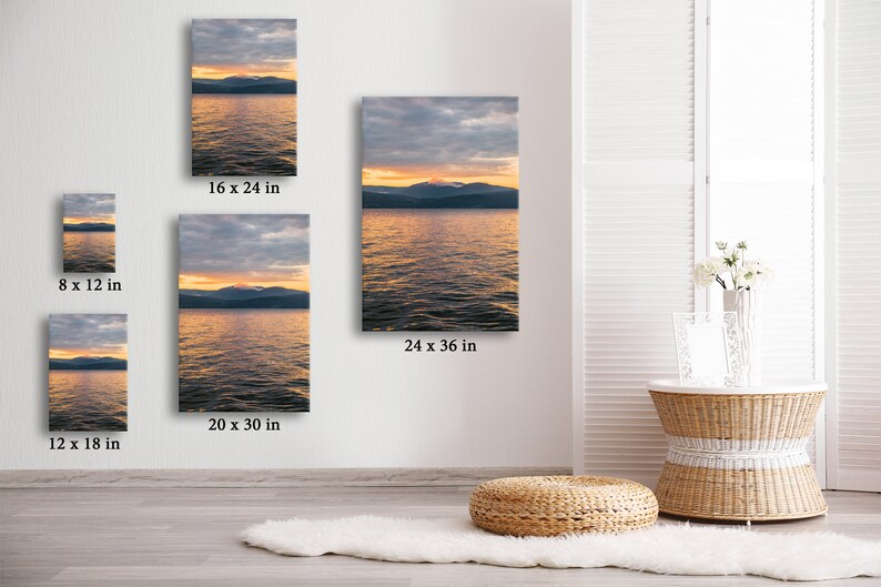 Lake Decor Upstate New York Wall Art Lake Photo Etsy