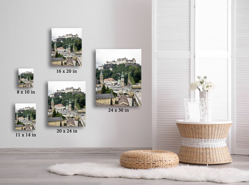 Salzburg Austria Photography Prints Europe Travel Prints - Etsy