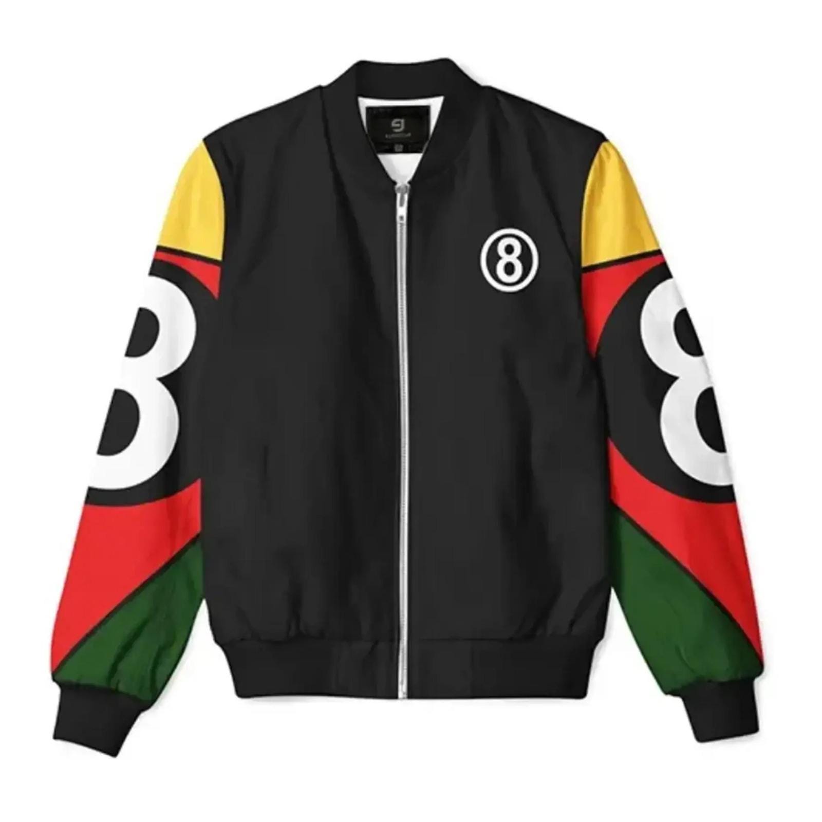 90s eight ballコーチジャケットUSA製 90s 8 Ball Jacket - Etsy