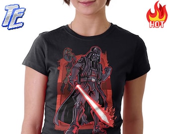 Womens : Darth Vader Shirt / Star Wars Shirt / Empire Tee / Rogue T-shirt / Parody Tee