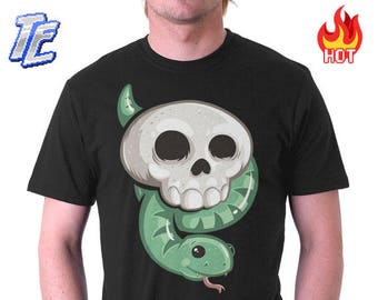 Unisex / Mens : Dark Mark Shirt / Cute Shirt / Kawaii Tee / Potter T-shirt / Death Eater Tee / Harry T-shirt