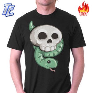 Unisex / Mens : Dark Mark Shirt / Cute Shirt / Kawaii Tee / Potter T-shirt / Death Eater Tee / Harry T-shirt
