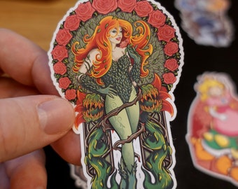 Poison Ivy, Poison Ivy Sticker, Vinyl Sticker, Individual Die Cut