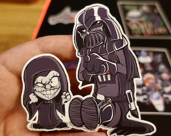 Darth Vader, Star Wars Sticker, Vinyl Sticker, Individual Die Cut, Funny Sticker, Calvin and Hobbes