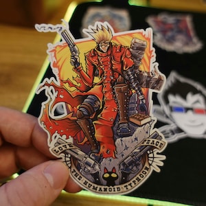 トライガン　ステッカー　ヴァッシュ TRIGUN STAMPEDE ステッカー ピースブリンガー（ヴァッシュ
