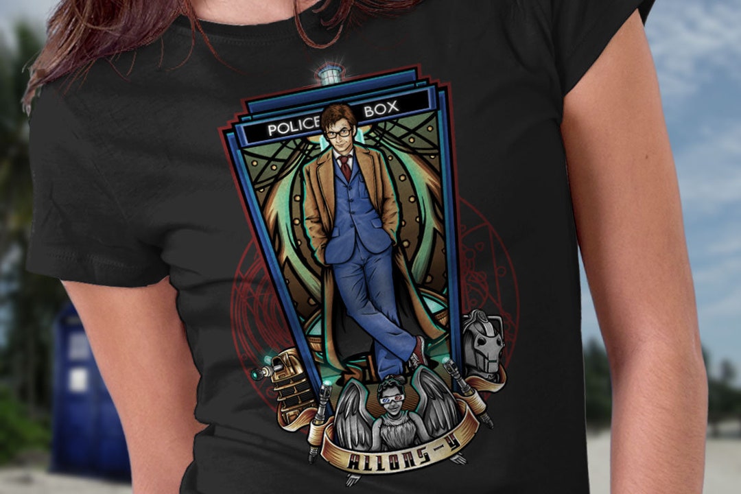 Doctor Who Shirt - Tenth Doctor - the Doctor Shirt- Time Lord - David ...