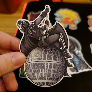 Darth Vader, Star Wars Sticker, Vinyl Sticker, Individual Die Cut, Funny Sticker