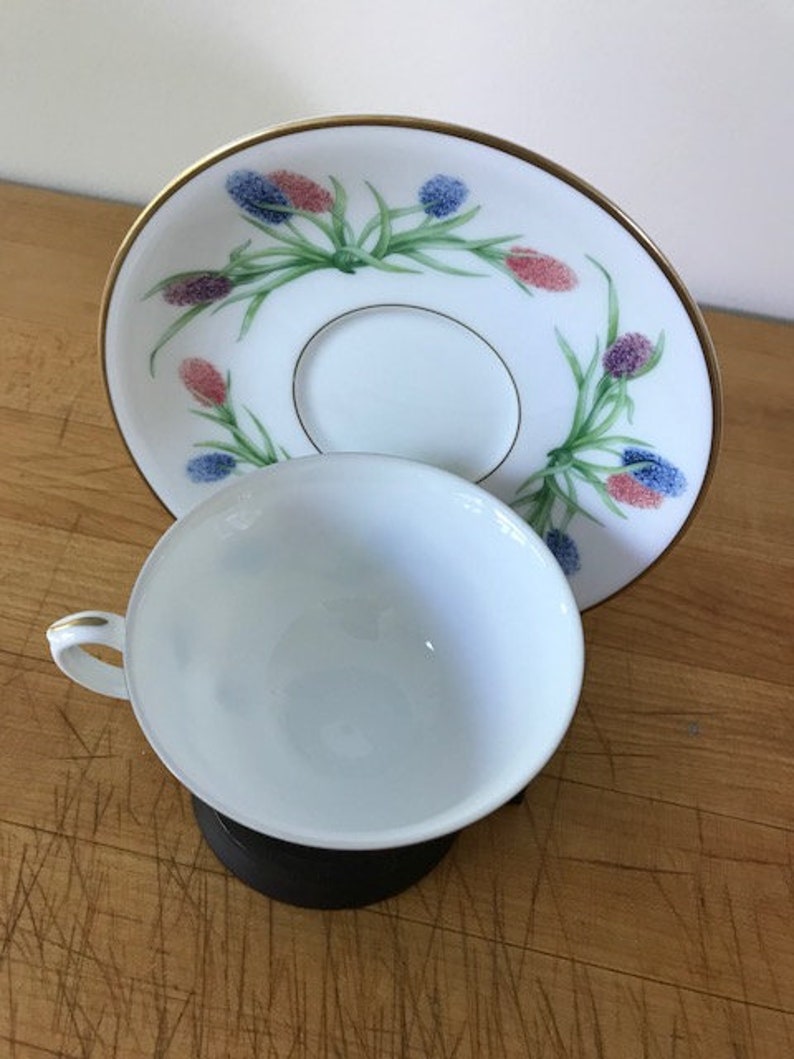 Hyacinthus Franklin Mint Porcelain VanNederland Series Tea Cup