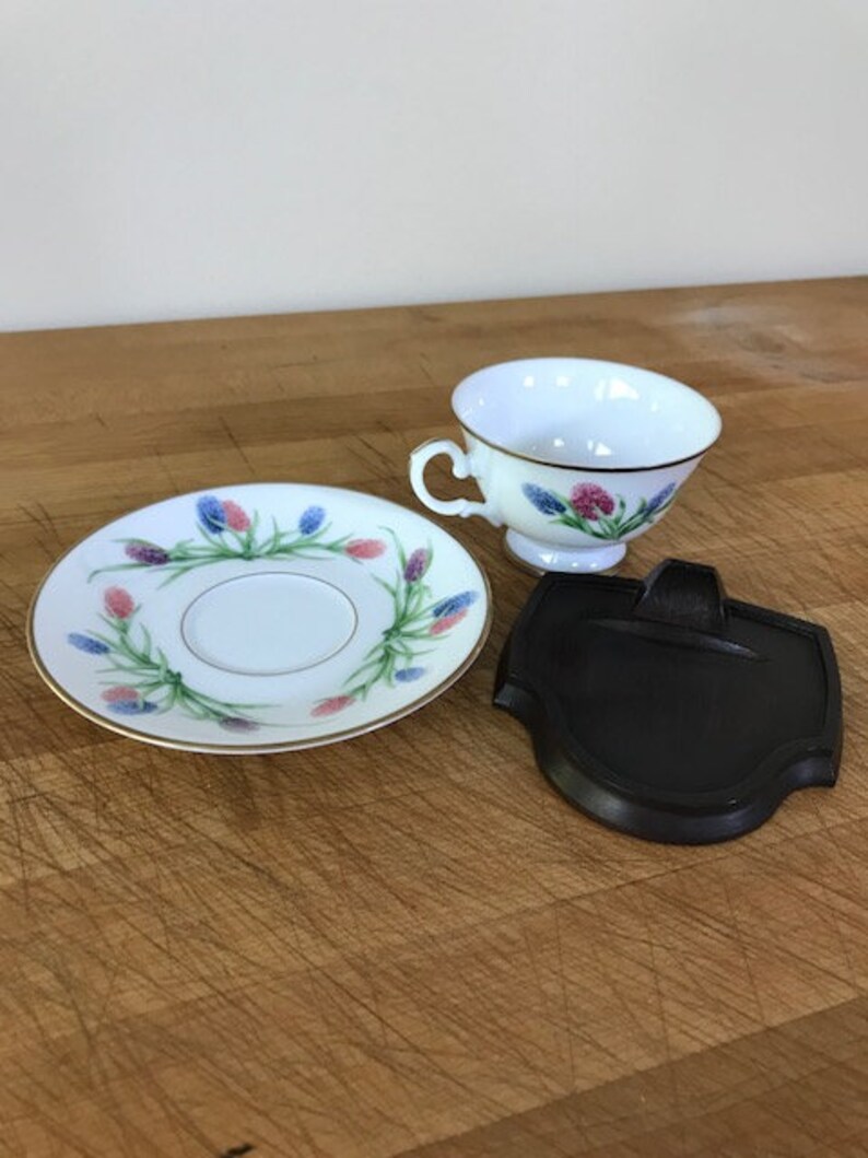 Hyacinthus Franklin Mint Porcelain VanNederland Series Tea Cup