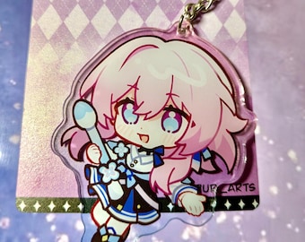 Honkai: Star Rail! Fanarts March 7th Acrylic Keychain