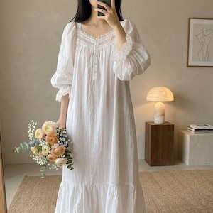 Victorian White Cotton Pajamas - Etsy Victorian White Cotton Pajamas - Etsy
