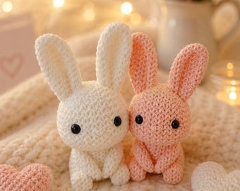 3D crochet bunny