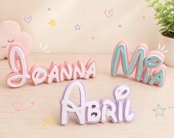 Personalized Disney Names 3D Printed