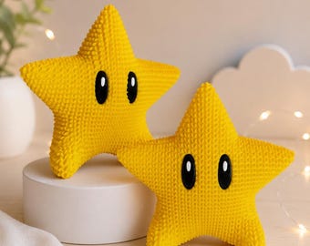 Super Mario Crochet Star